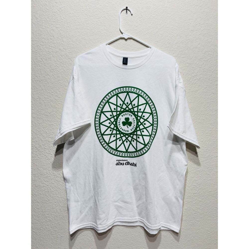Boston Celtics - Experience Abu Dhabi White T-shirt XL